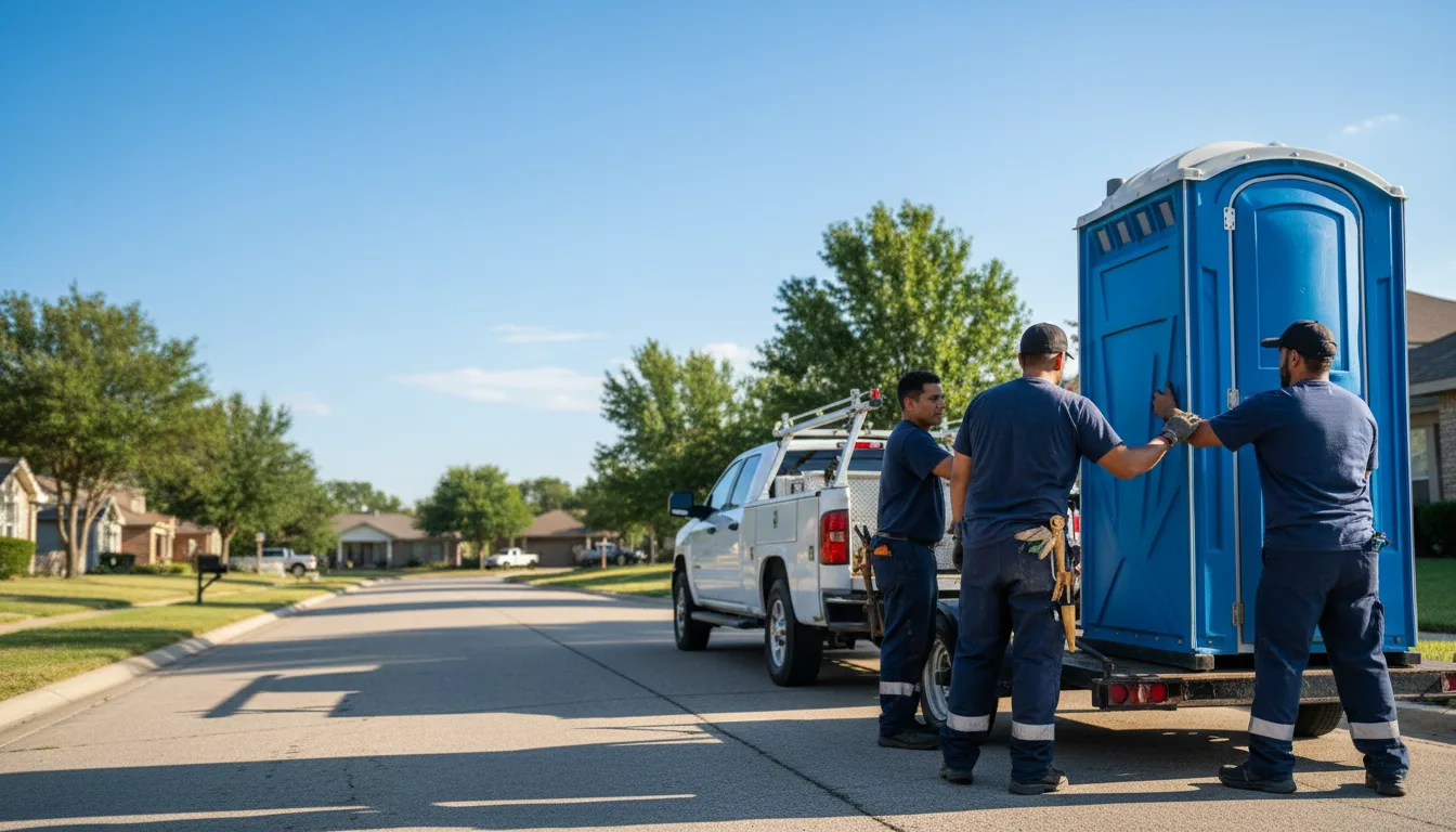 Portable Toilet Rental in Mirando City, TX near me